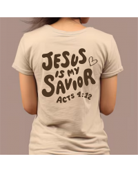 T-shirt femme "Jesus is my...